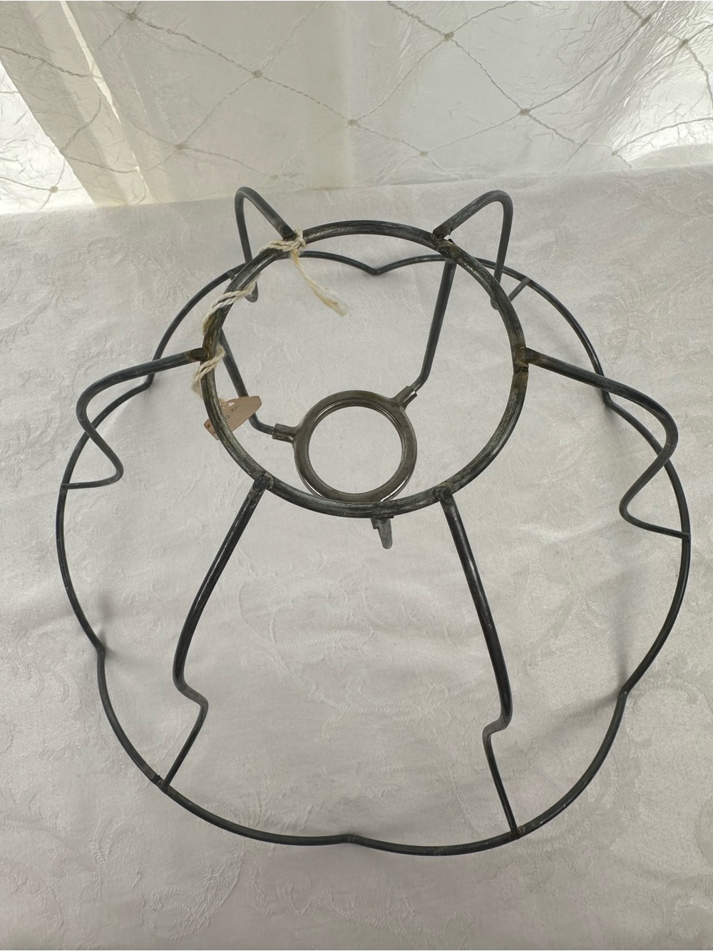 Vintage Wire Lamp Shade Frame - Picture 2 of 6